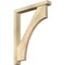 Ekena Millwork Westlake Block Rough Sawn Bracket w/ Offset Brace, Douglas Fir, 4"W x 26"D x 34"H BKT0402X26X34WTL05RDF - alternate 1